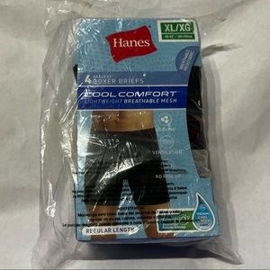 Hanes 4 Pack Mens Cool Comfort Boxer Briefs XL